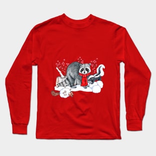 Rolling Snowballs Long Sleeve T-Shirt